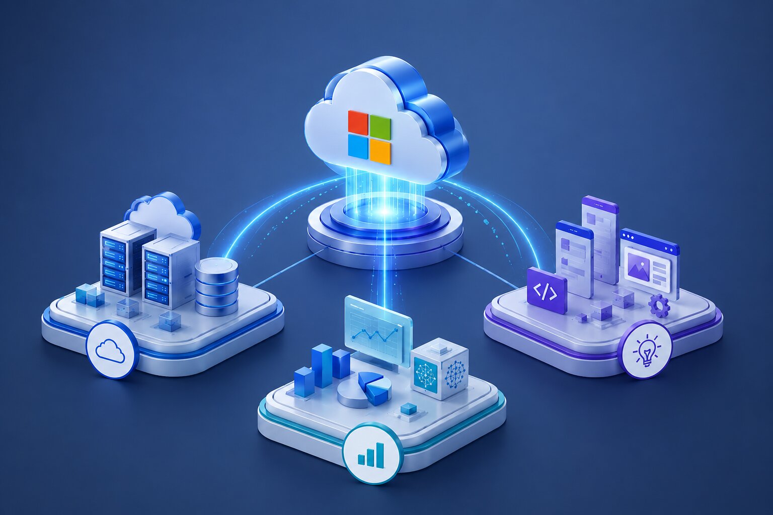 Analytics dashboard on a laptop